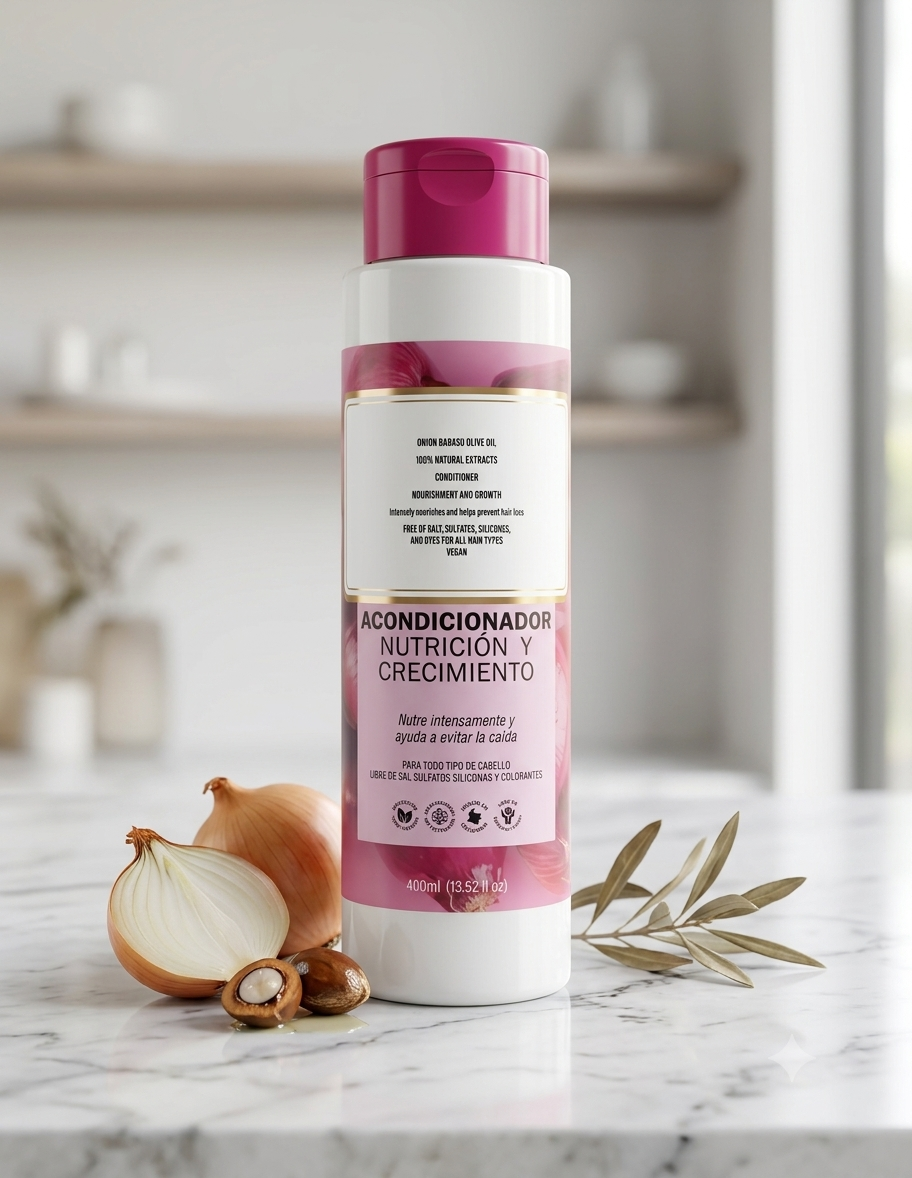 Acondicionador Cebolla Nutrición y Cuidado Intensivo