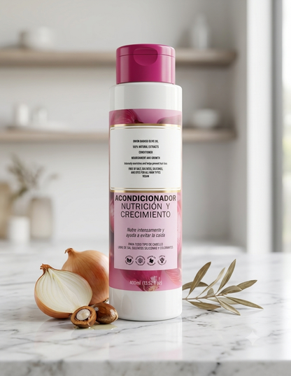 Acondicionador Cebolla Nutrición y Cuidado Intensivo