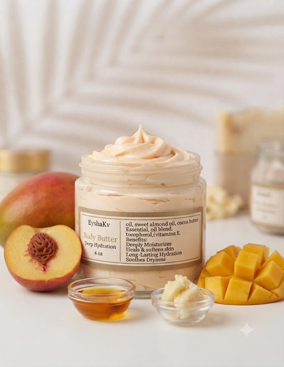 Mango Peach Tropical Body Butter