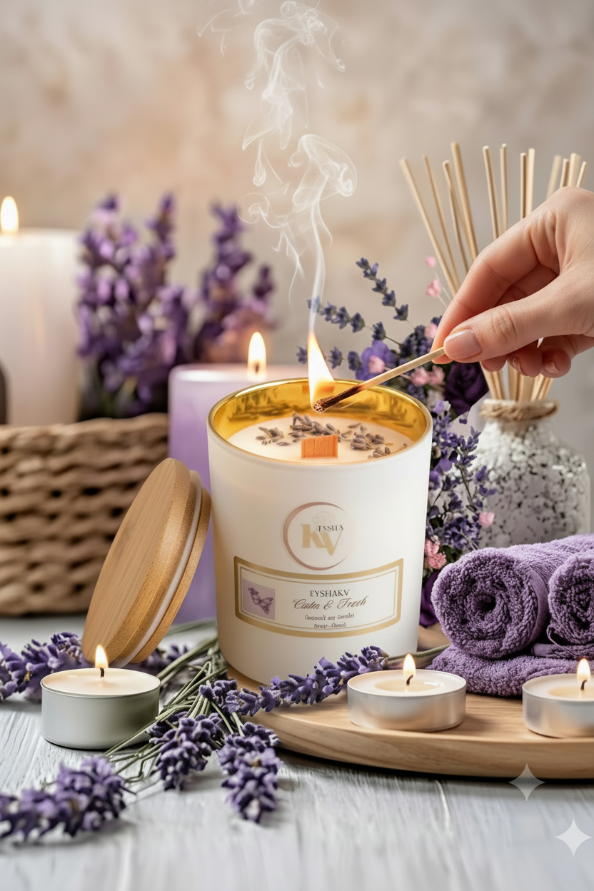 Calm & Fresh - Vela Encendida