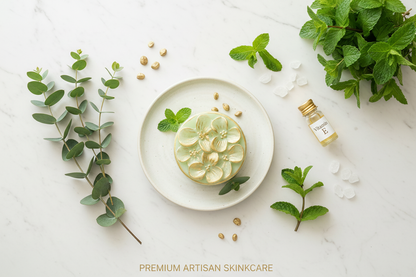 Jabón Eucalipto & Menta - Flatlay