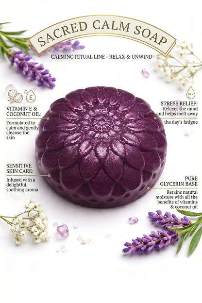 Jabón Artesanal de Lavanda & Vitamina E
