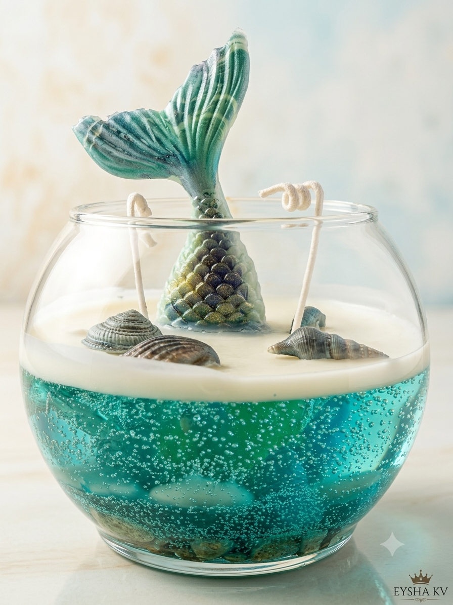 Ocean Magic – Vela Artesanal de Edición Limitada