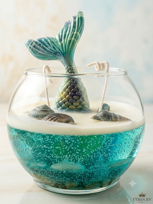 Ocean Magic – Vela Artesanal de Edición Limitada