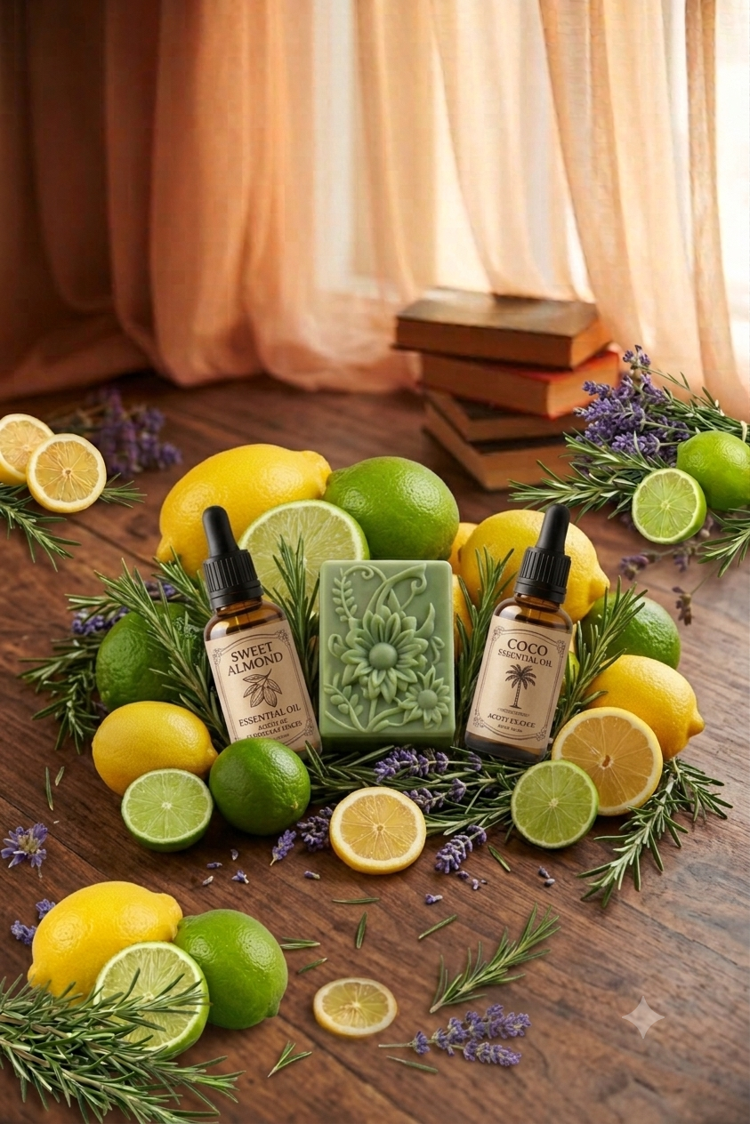 Jabón Artesanal de Romero & Limón