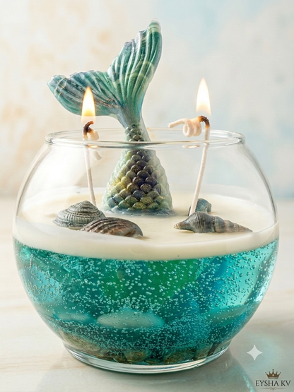 Ocean Magic – Vela Artesanal de Edición Limitada